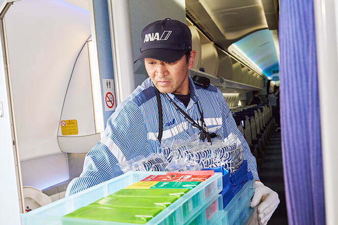 航空機への搭載・離機